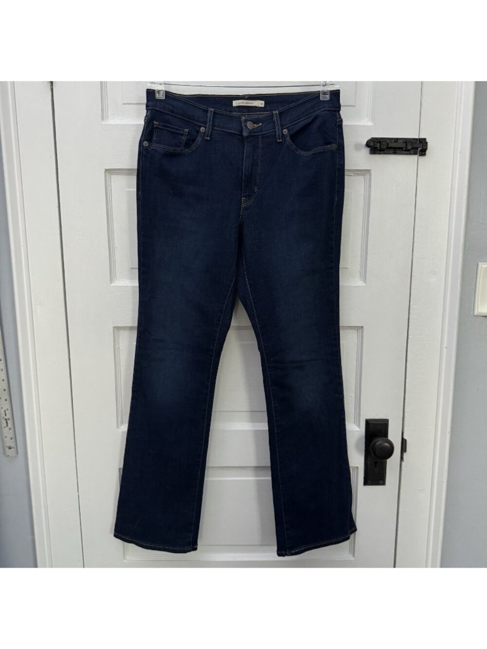 Levi’s Women’s Classic Bootcut Jeans Size 10 W30 L32 Dark Wash Stretch